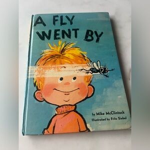 Vintage A Fly Went By by Mike McClintock 1958 | Illustrated by Fritz Siebel